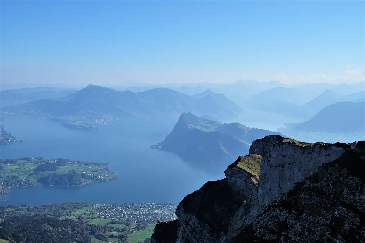 Mount Pilatus summit view on a Lucerne 2 day itinerary