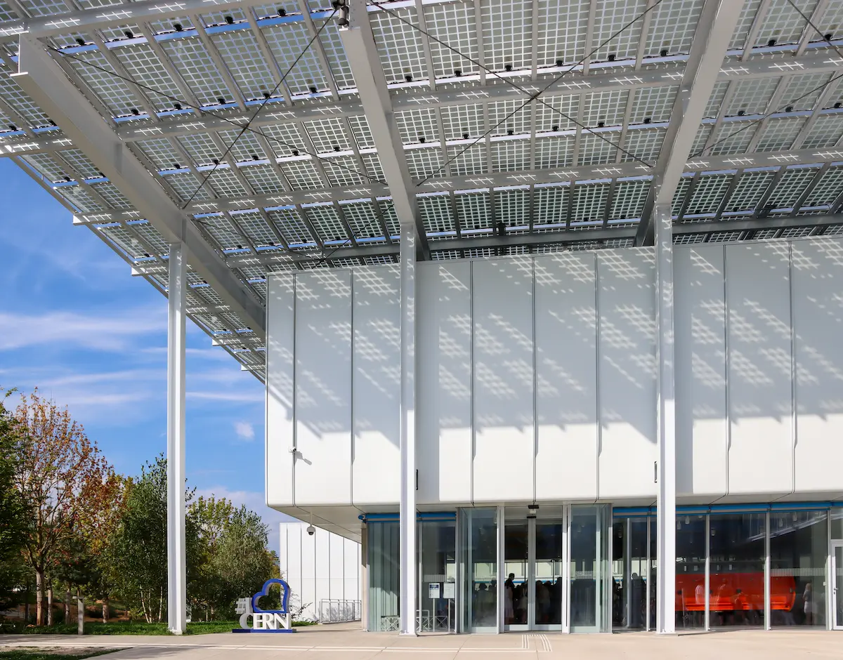 CERN Science Gateway building near Geneva