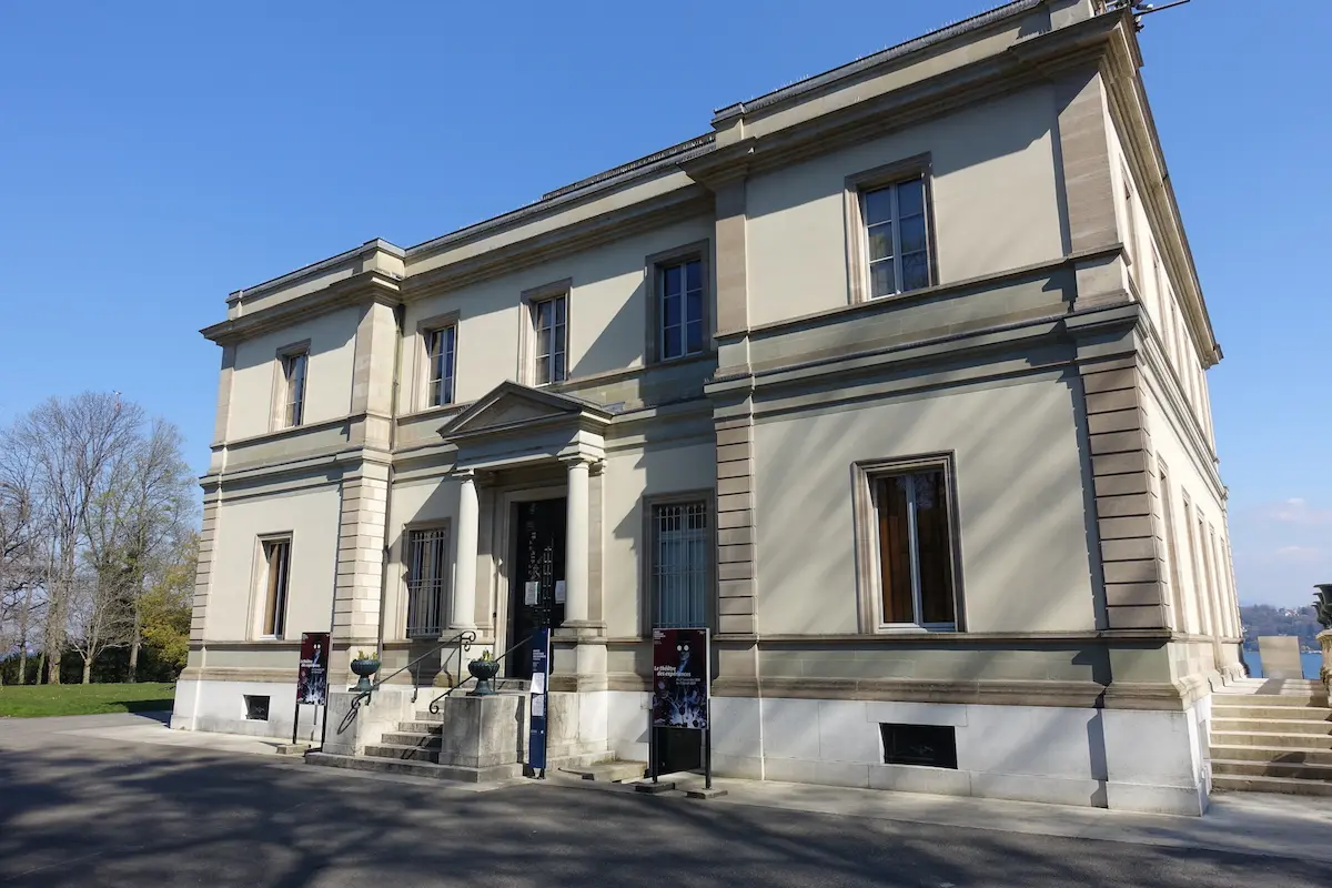 Villa Bartholoni housing Geneva’s Museum of the History of Science